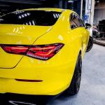 PET Super Glossy Automotive Sky Blue Grey Yellow Red Green Black car wrap vinyl