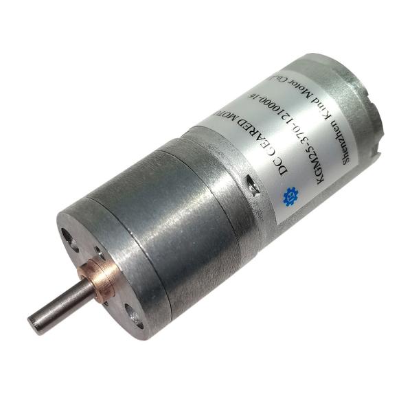 Buy cheap 25x4mm Central Long Shaft Brushed Gear Motor 5000rpm Dustproof from wholesalers