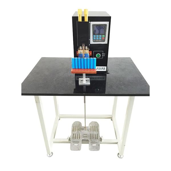 Buy cheap Double Phase Lithium Ion Spot Welding Machine 3mm Pneumatic from wholesalers