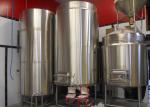 Cooling Jacket 4000L Bright Tank Brewing Stainless Steel SUS304 With ISO / CE