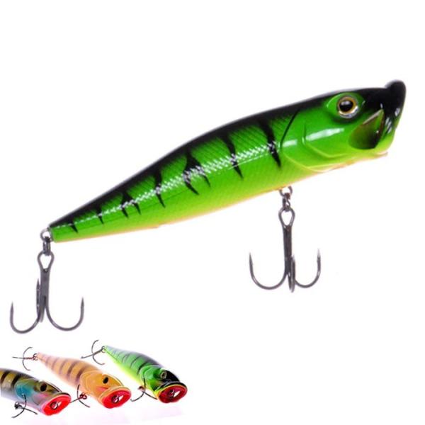 Buy cheap wholesale fishing tackle minnow hard plastic fishing lure Popper 125mm 40g from wholesalers