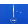 Buy cheap Transparent Narrow Neck Quartz Glass Round Bottom Flask for Laboratory from wholesalers