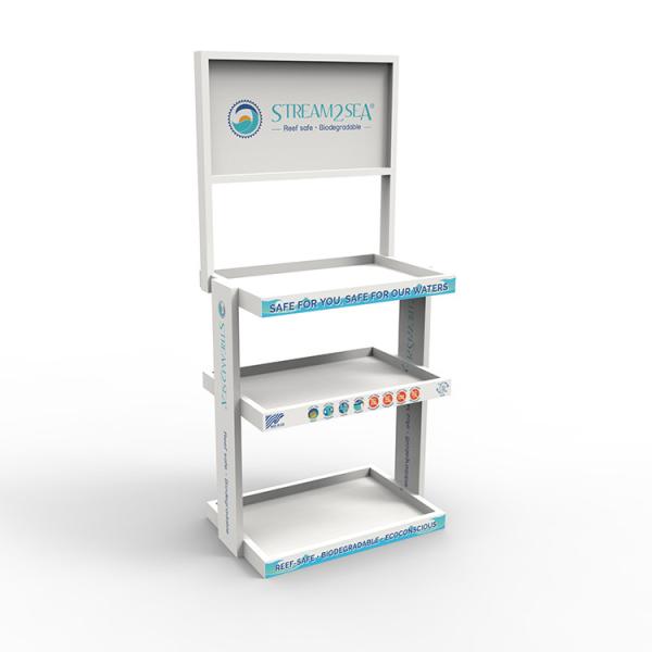 Buy cheap Daily Use Wooden Cosmetic Organizer Makeup Remover Desktop Display Rack from wholesalers