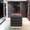 Buy cheap Modern Walk In Closet Furniture Custom Design With Wood Veneer Finished Doors from wholesalers