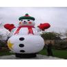 Buy cheap 5mH Inflatables Christmas Snowman Cartoon For Outdoor Christmas Decoration from wholesalers