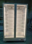 1000L Commercial Glass Door Chiller With R290 Refrigerant Upright Fridge