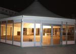 Fireproof Wedding Pagoda Party Tent 16 M Diameter 150 People Capacity