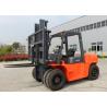 Buy cheap 7 Ton Hydraulic Diesel Double Pallet Industrial Forklift Truck With 3360MM Min Turning Radius from wholesalers