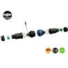 Buy cheap Solder Type 40A 50A 4 Pin M40 Waterproof Screw Connector from wholesalers