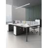 Buy cheap Hotel Office Workstation Modern Simple Wooden High Grade Desk with Filing Cabinet from wholesalers