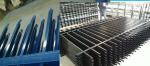 Customized Black Zinc Steel Metal Garrison Fence Panels Maintenance Free