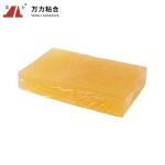 Solid Yellow Hot Melt Pressure Sensitive Adhesive TPR PSA Adhesive TPR-6559S