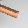 Buy cheap 10MM Brush Gold Aluminium Tile Trim Decoration Polished from wholesalers