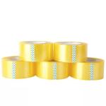 Clear Silent Hot Melt Adhesive No Noise Silent Packaging Bopp Adhesive Tape TSCA