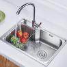 Buy cheap Hot sale High Qualit 304 multifunction stainless steel farmhouse Hand Wash single bowl bathroom kitchen sink from wholesalers