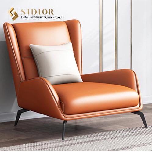 Buy cheap ODM PU Leather Modern Leisure Chair from wholesalers