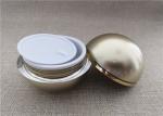 Spherical Acrylic Jars For Cosmetics PP / PE Material 100G 95 * 90MM