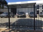 Customized Black Zinc Steel Metal Garrison Fence Panels Maintenance Free