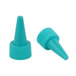 Turquoise Plastic Squeeze Bottle Tops Pointed Nozzle Bottle Twist Bottle Cap