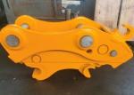 Heavy Duty Hydraulic Digging Machine Coupler / Excavator Attachment Link Made Of