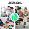Buy cheap Gradient PLA Plus 3D Printer Filament 1.75mm+/-0.02mm, Transparent Dual Color Blue Green PLA+ Filameent 1kg Spool from wholesalers