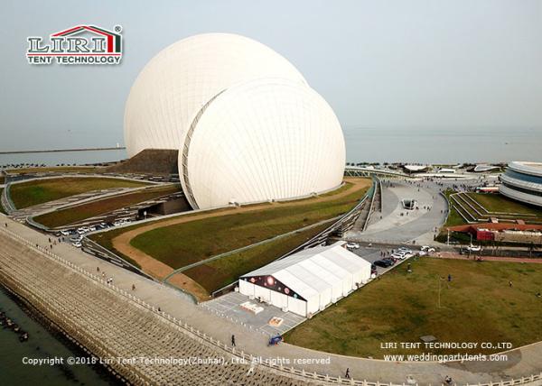 Buy cheap 20x60m Outdoor Exhibition Tents For Book Shop White PVC Roof Cover from wholesalers