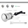 Buy cheap Small 12V Led Lights Single Dual Sanko Port Led Underground Light Outdoor Landscape Lighting Led Spotlights from wholesalers