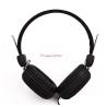 Buy cheap Universal square ear cover Sport MP3 Wired Headphone for music and PC Computer game in black from wholesalers