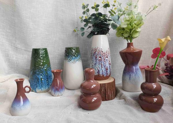 Factory Direct Supply Classic Handmade Pottery Clay Flower Pot Porcelain Ceramic