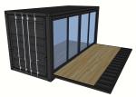 Residential Expandable Shipping Container House 20HC Heat Insulation