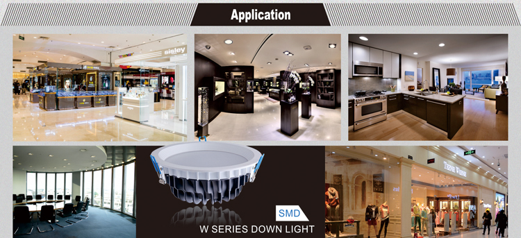 SMD 18w led downlight supply