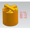 Buy cheap 1500 Liters Round Prototype Rotational Molding 396 Gallons from wholesalers