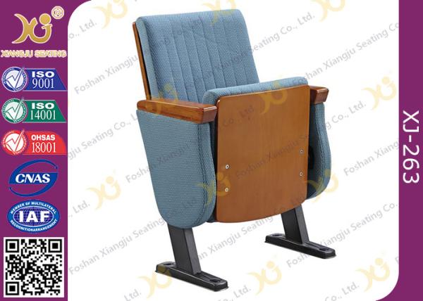 Buy cheap 7 Seat Spring Returning Folding Theatre Seating Chairs For Church Muslim Praying from wholesalers