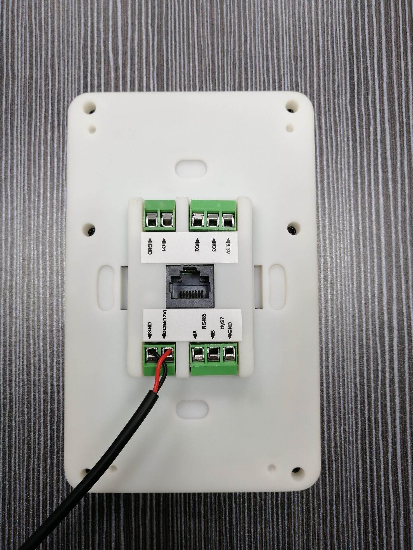 5" Industrial POE Touch Tablet Android OS Control Panel HMI With Ethernet RJ45 Booting up Logo