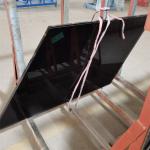 Customized Building Tempered Glass Flat And Curved Angled Stair Rail Spigots