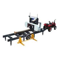 Buy cheap Forestry equipment horizontal wood portable band saw Hydraulic sawmill product