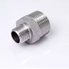 Buy cheap Male Connection Stainless Steel 201 304 Reducing Hex Nipple Pipe Fitting Threaded from wholesalers