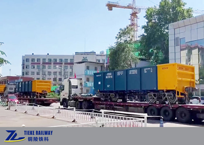 80 Tons Load Ores / Coal Rail Open Wagon 1435 Mm Stainless Steel