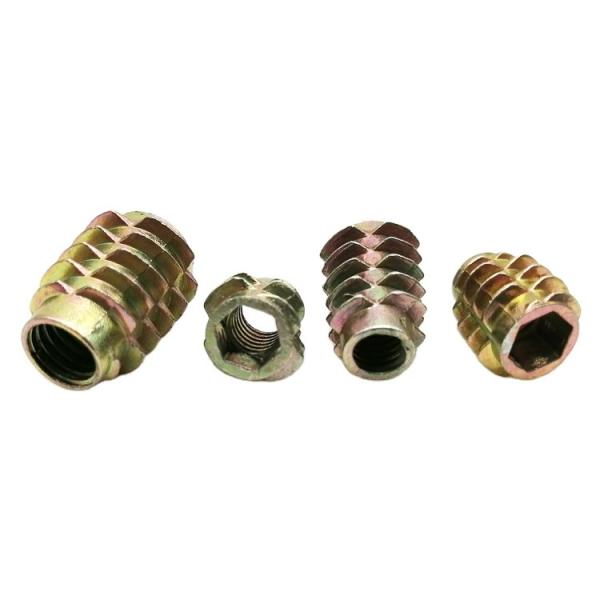 Buy cheap Hex Recessed Nuts For Wood M5 M6 M8 M10 Galvanized GB Standard from wholesalers