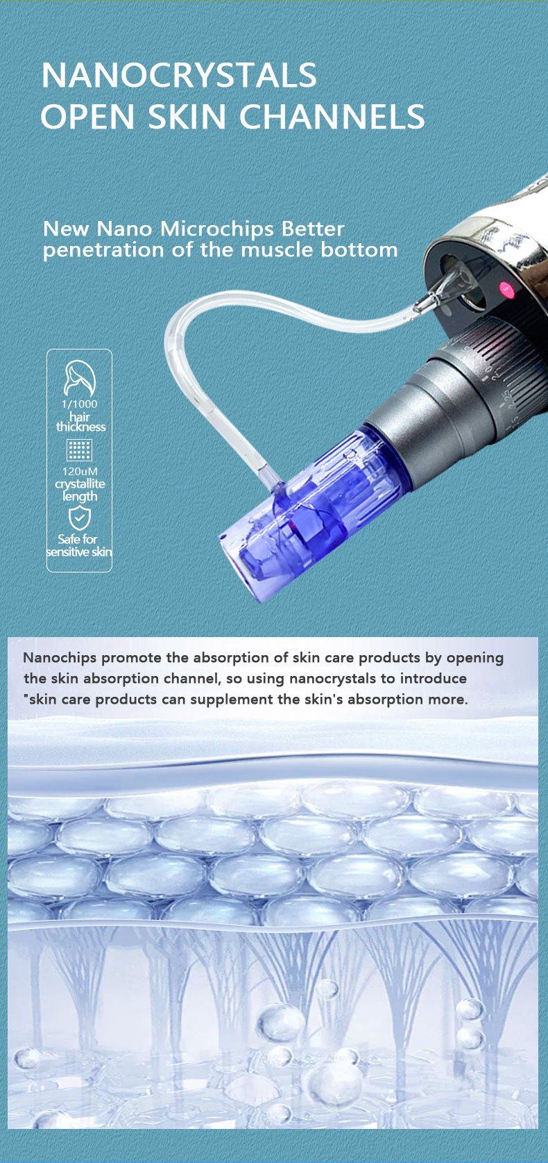 DC5V Auto Digital Derma Pen Microneedling Pen For Home Use