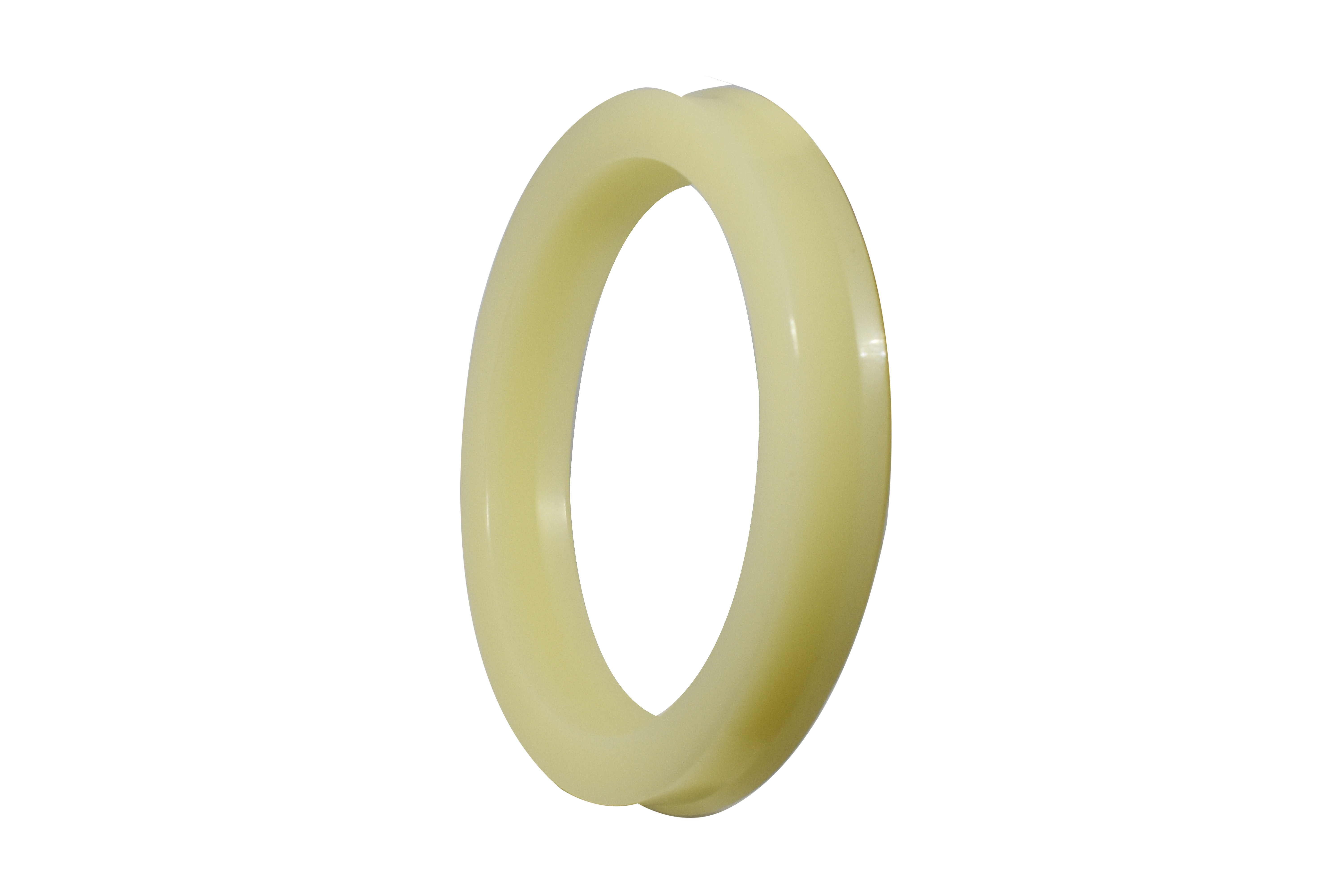 Yellow Hydraulic Rod Seal IDI ISI 45 X 65 X 12mm Hydraulic Cylinder Piston Seal Types Creamy