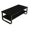Buy cheap Low Profile Modern Living Room Coffee Table , Contemporary Black Coffee Table from wholesalers