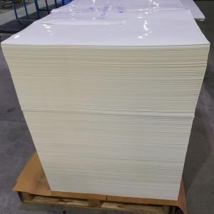 Buy cheap White Silicon Paper ISO 1080mm Blank Sheet Labels product