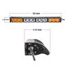 Buy cheap 21.9 Inch straight Car Light Bar 120w High Bright Amber / White Beam CE Certificate from wholesalers