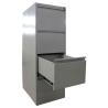 Buy cheap 4 Drawer Metal Filing Cabinet Flat Packed Structure Powder Coating Finish from wholesalers