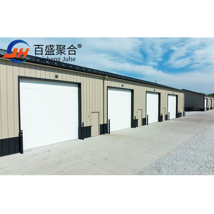 Aluminum Alloy Window Steel Structure Garage for Convenient Building Construction