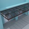 Buy cheap Waterproof Aluminum Frame Polycarbonate Window Awnings from wholesalers