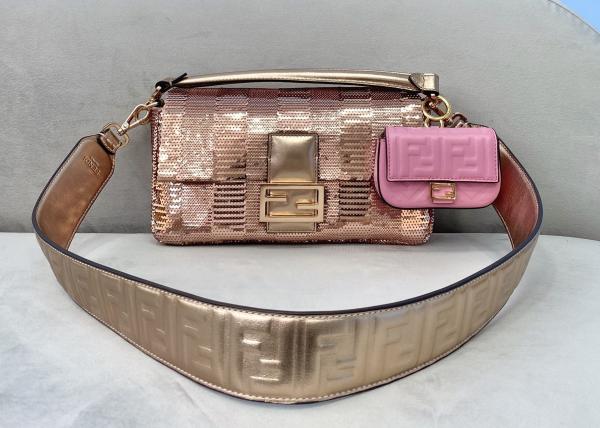 Buy cheap Rose Bead Piece Decoration Bling Bag Unique Shine Cross-Body Bag Baguette Bag from wholesalers