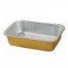 Buy cheap 750ml Disposable Colorful Aluminium Foil Baking Cake Tray Pan Container from wholesalers