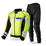 Hi Vis Vest Police High Visibility Jacket Spring Autumn Traffic Patrol Rescue